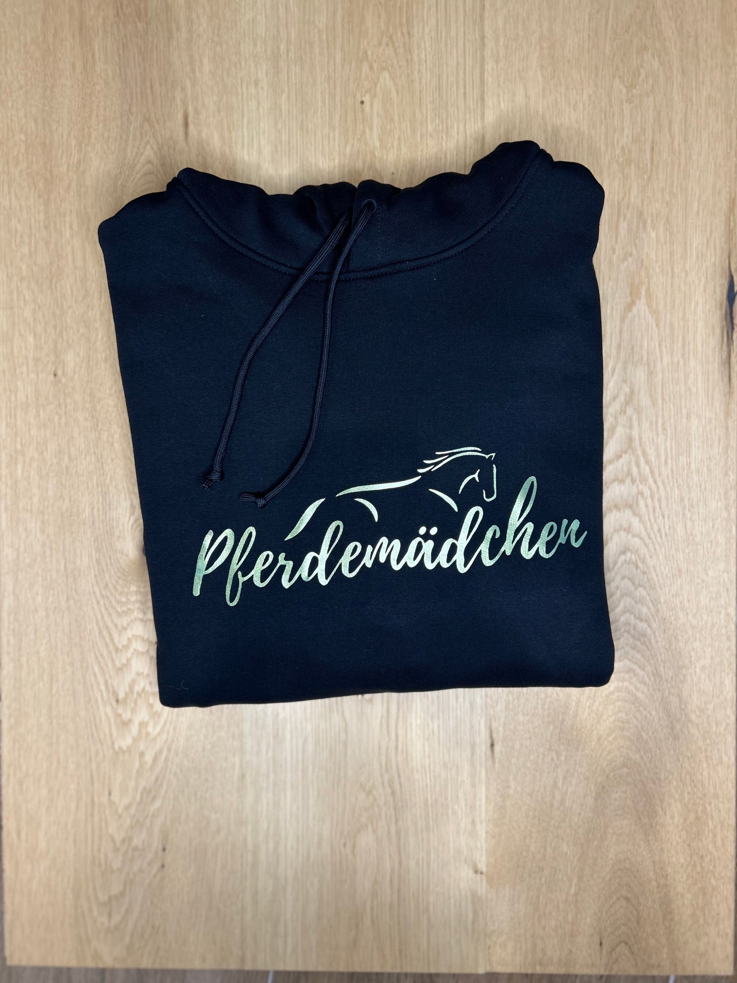 Hoodie Pferdemädchen chamäleon